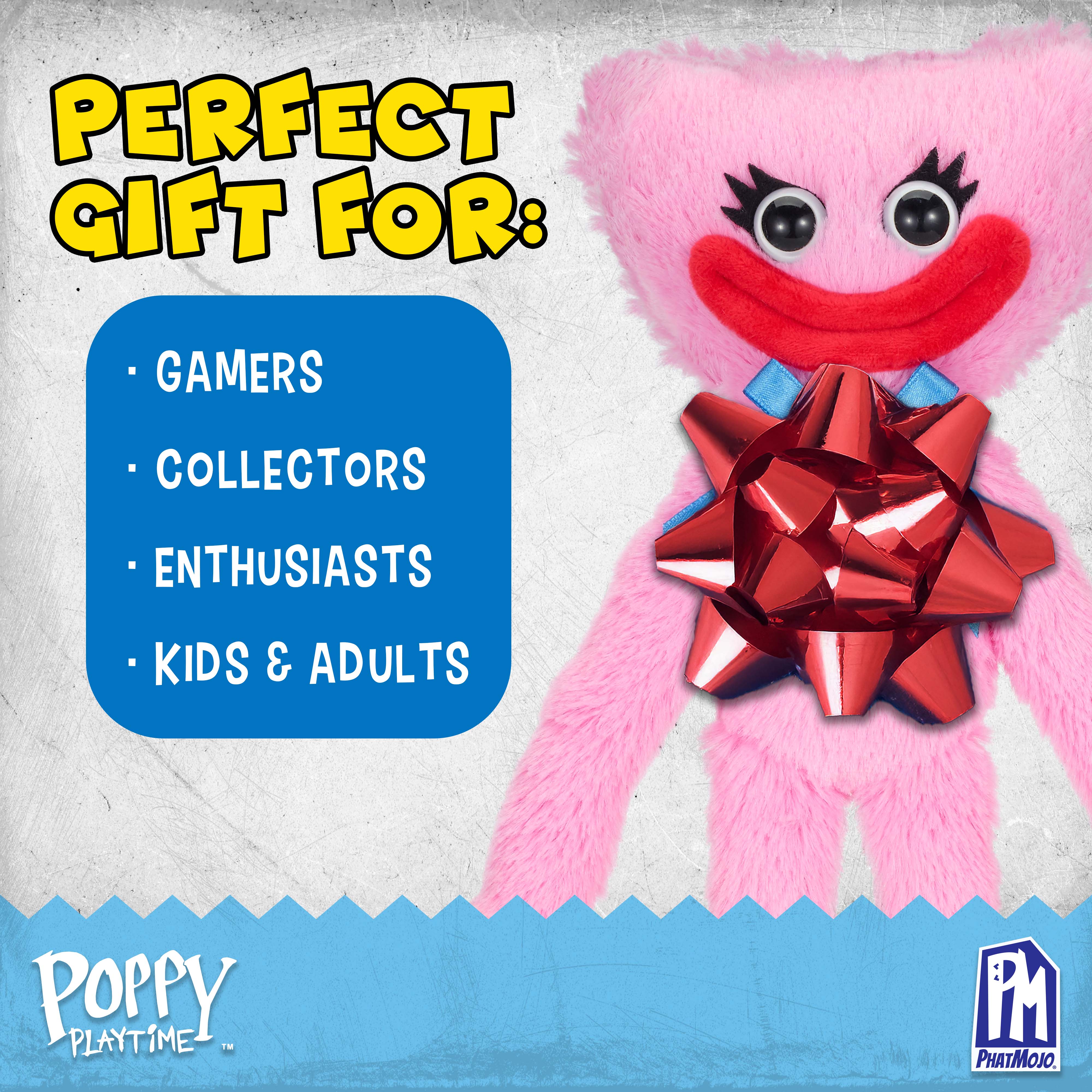 POPPY PLAYTIME - Smiling Kissy Missy Plush (14" Medium Plush, Series 1) [OFFICIALLY LICENSED] - Image 4