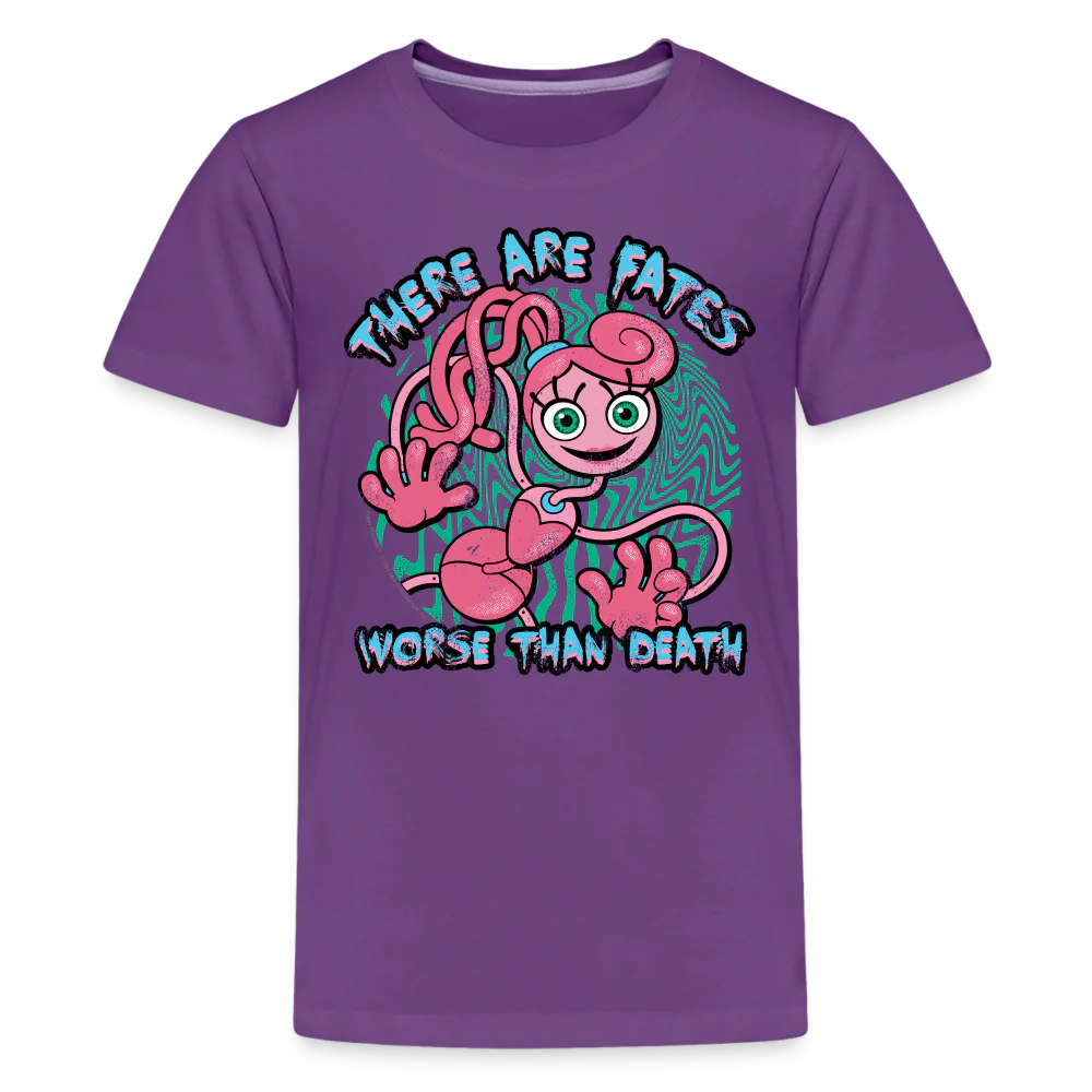 POPPY PLAYTIME - Mommy Long Legs Fate T-Shirt (Youth) - Image 3