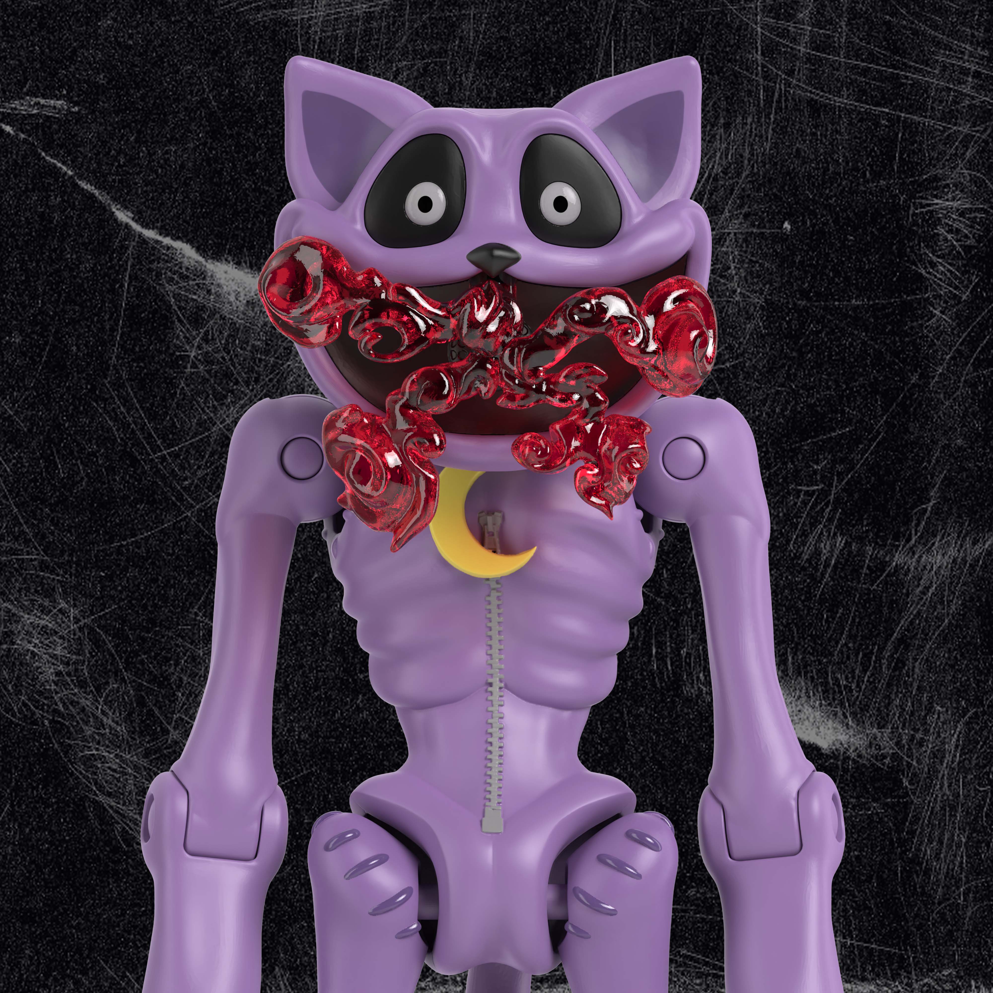 POPPY PLAYTIME – Monster CatNap Deluxe Figure (12" Tall, Series 3) - Image 4