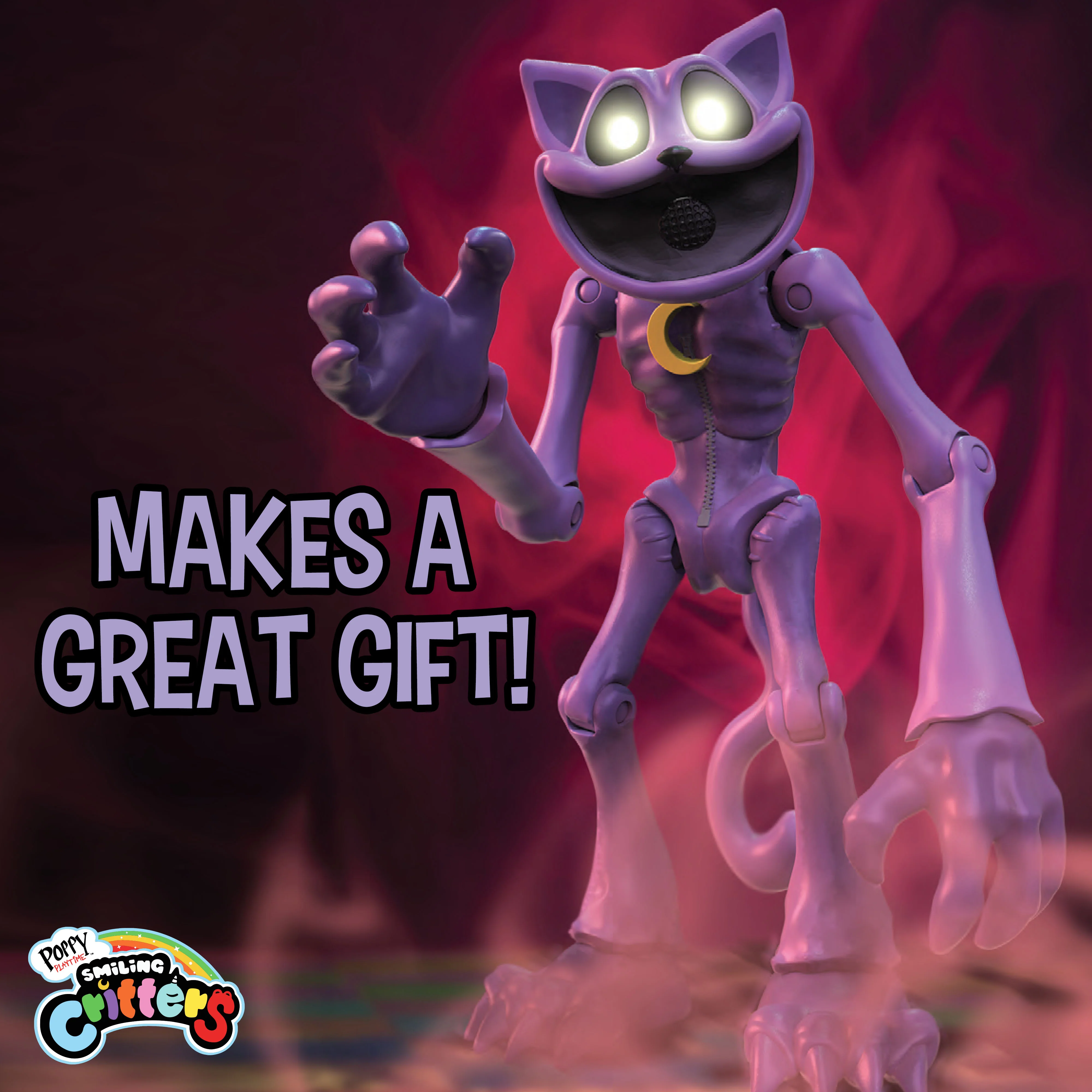 POPPY PLAYTIME – Monster CatNap Deluxe Figure (12" Tall, Series 3) - Image 5