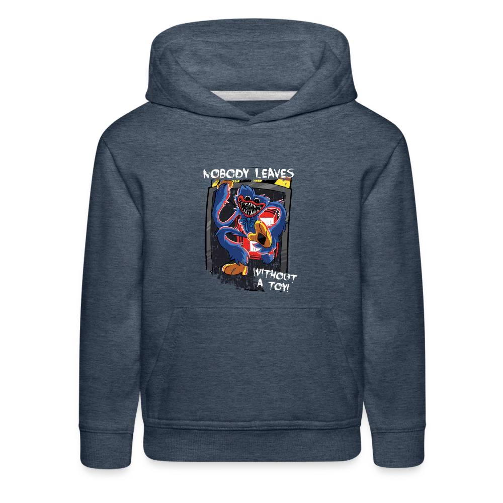 POPPY PLAYTIME - Nobody Leaves Hoodie (Youth) - Image 3
