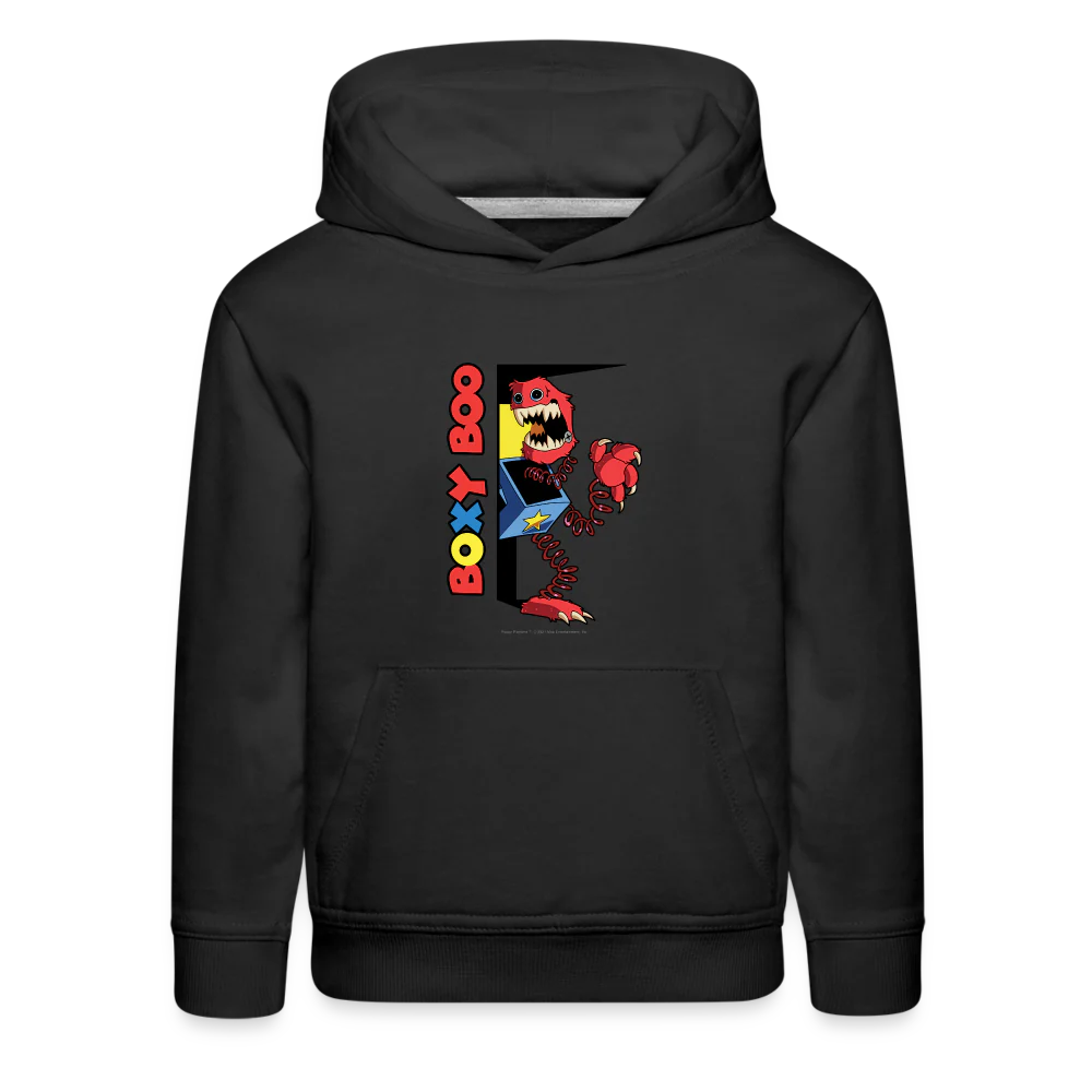 POPPY PLAYTIME - Peeking Boxy Boo Hoodie (Youth) - Image 4