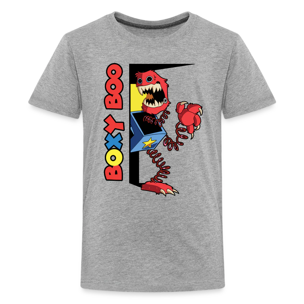 POPPY PLAYTIME - Peeking Boxy Boo T-Shirt (Youth) - Image 8