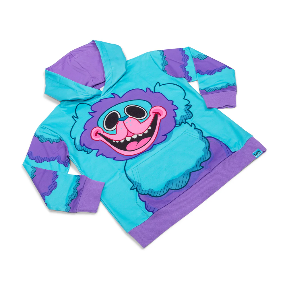 POPPY PLAYTIME - PJ Pugapillar Face  Premium Hoodie (Unisex, Pullover w/ Front Pocket) - Image 3