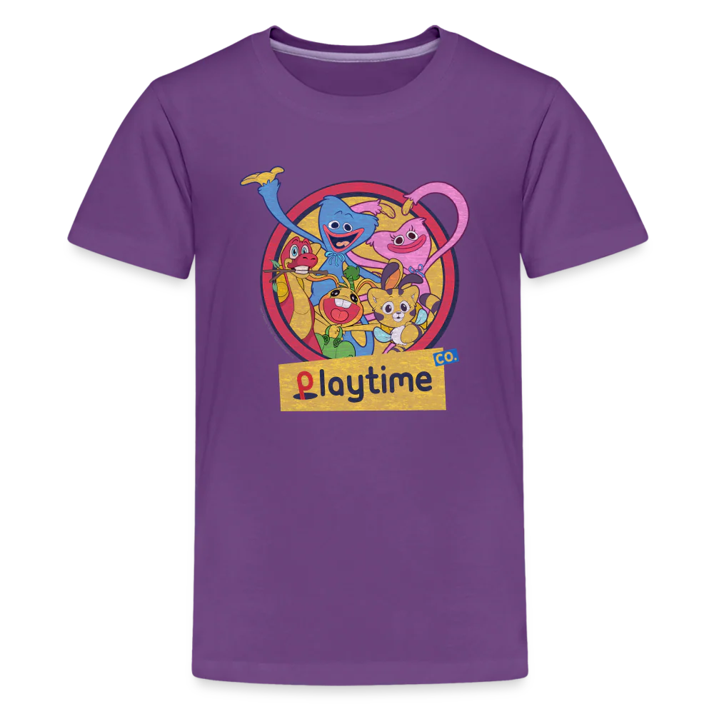 POPPY PLAYTIME - Retro Playtime Co. T-Shirt (Youth) - Image 7
