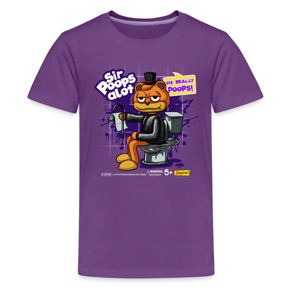 POPPY PLAYTIME - Sir Poops-A-Lot T-Shirt (Youth) - Image 3