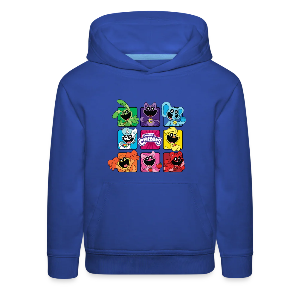 POPPY PLAYTIME - Smiling Critters Grid Hoodie (Youth) - Image 4