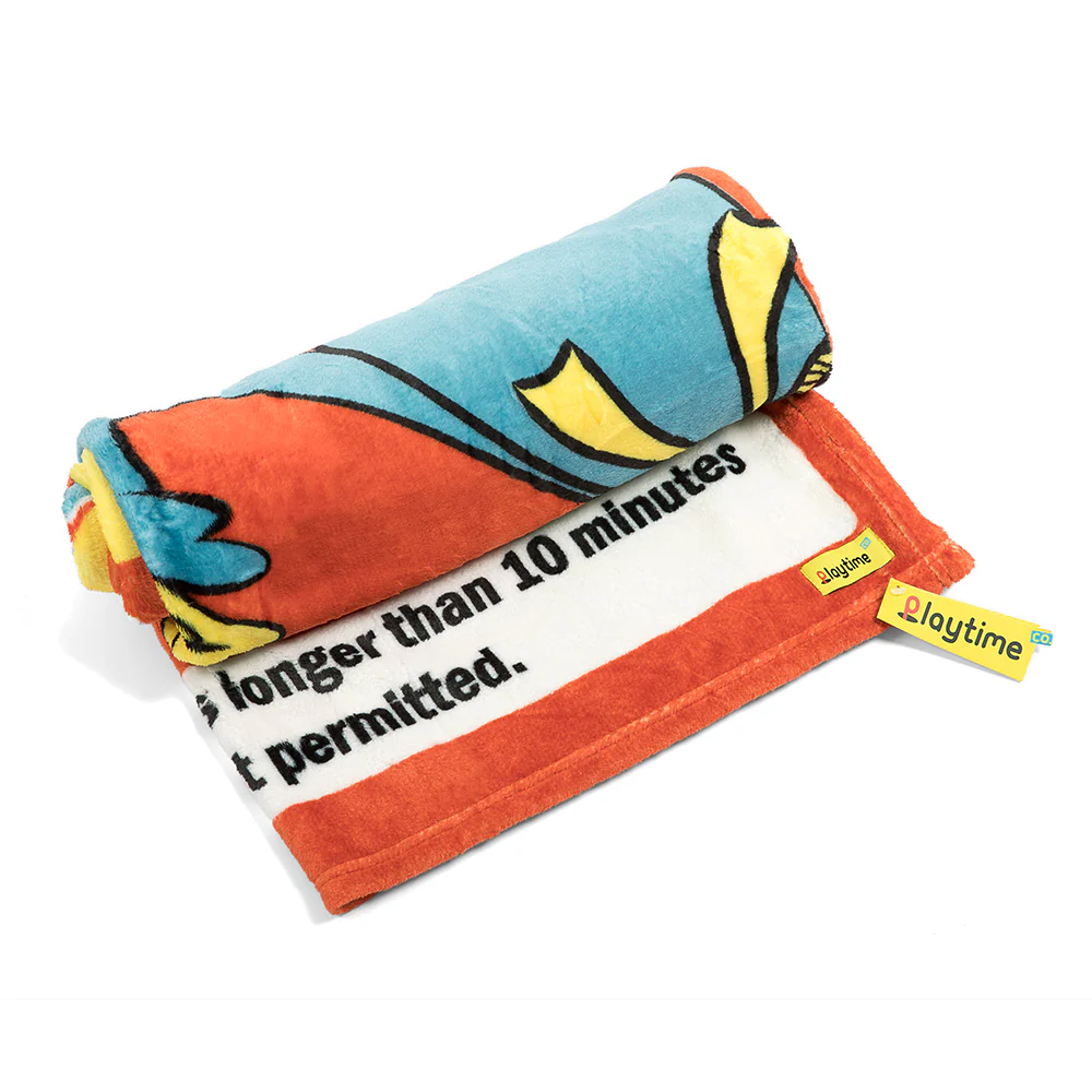 POPPY PLAYTIME - Take Breaks Fleece Blanket (50 x 60", Series 1) - Image 5