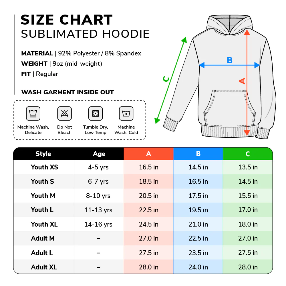 POPPY PLAYTIME - TV Huggy Wuggy Premium Hoodie (Unisex,  Pullover w/ Front Pocket) - Image 5