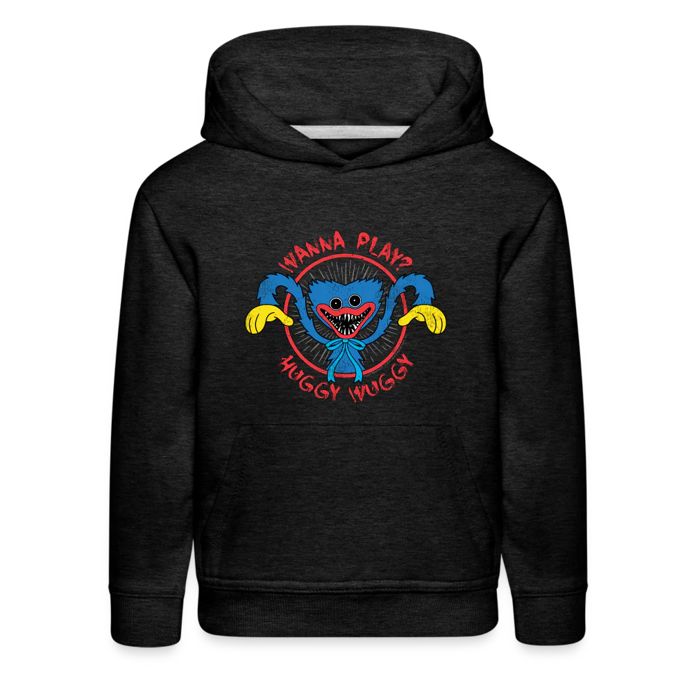 POPPY PLAYTIME - Huggy Wanna Play? Hoodie (Youth) - Image 5