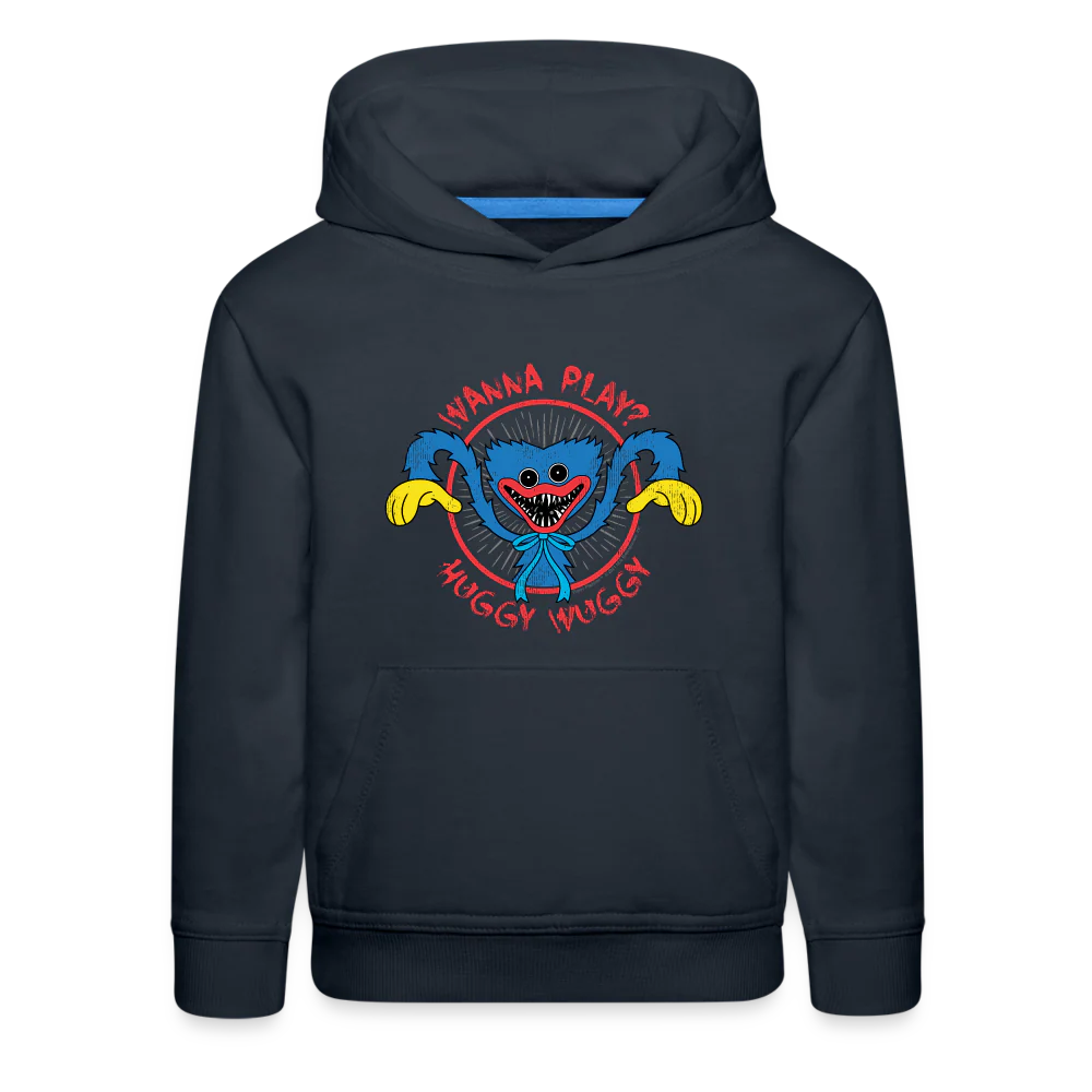 POPPY PLAYTIME - Huggy Wanna Play? Hoodie (Youth) - Image 6