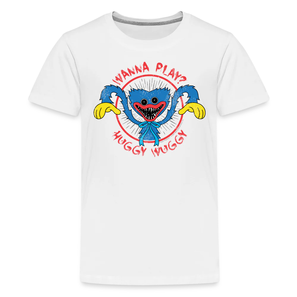 POPPY PLAYTIME - Huggy Wanna Play? T-Shirt (Youth) - Image 10