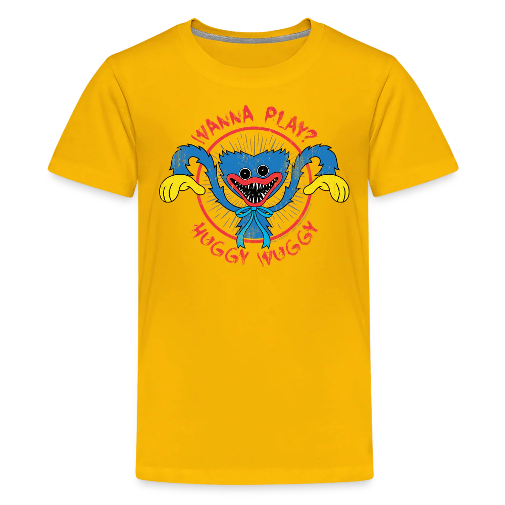 POPPY PLAYTIME - Huggy Wanna Play? T-Shirt (Youth) - Image 11
