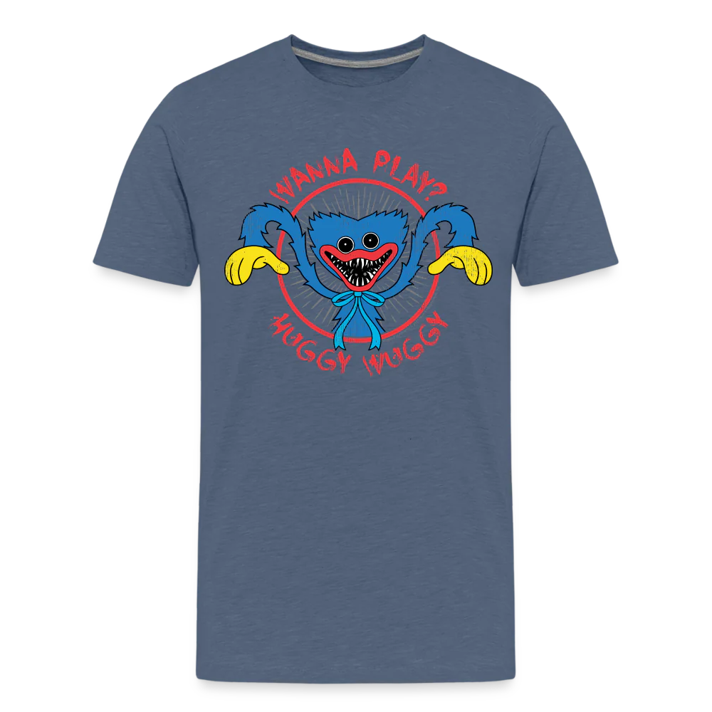 POPPY PLAYTIME - Huggy Wanna Play? T-Shirt (Youth) - Image 4