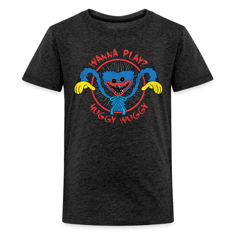 POPPY PLAYTIME - Huggy Wanna Play? T-Shirt (Youth) - Image 5