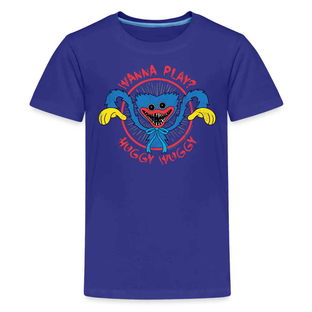 POPPY PLAYTIME - Huggy Wanna Play? T-Shirt (Youth) - Image 9