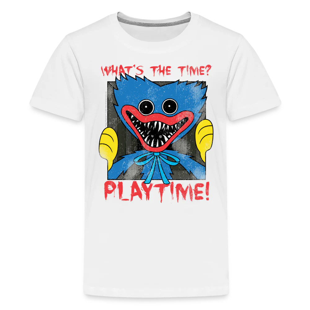 POPPY PLAYTIME - What's the Time? T-Shirt (Youth) - Image 10