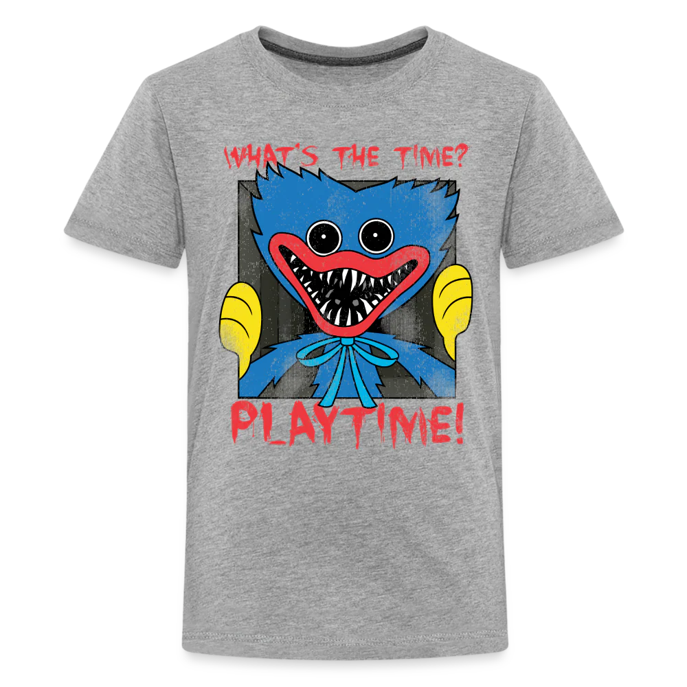 POPPY PLAYTIME - What's the Time? T-Shirt (Youth) - Image 8