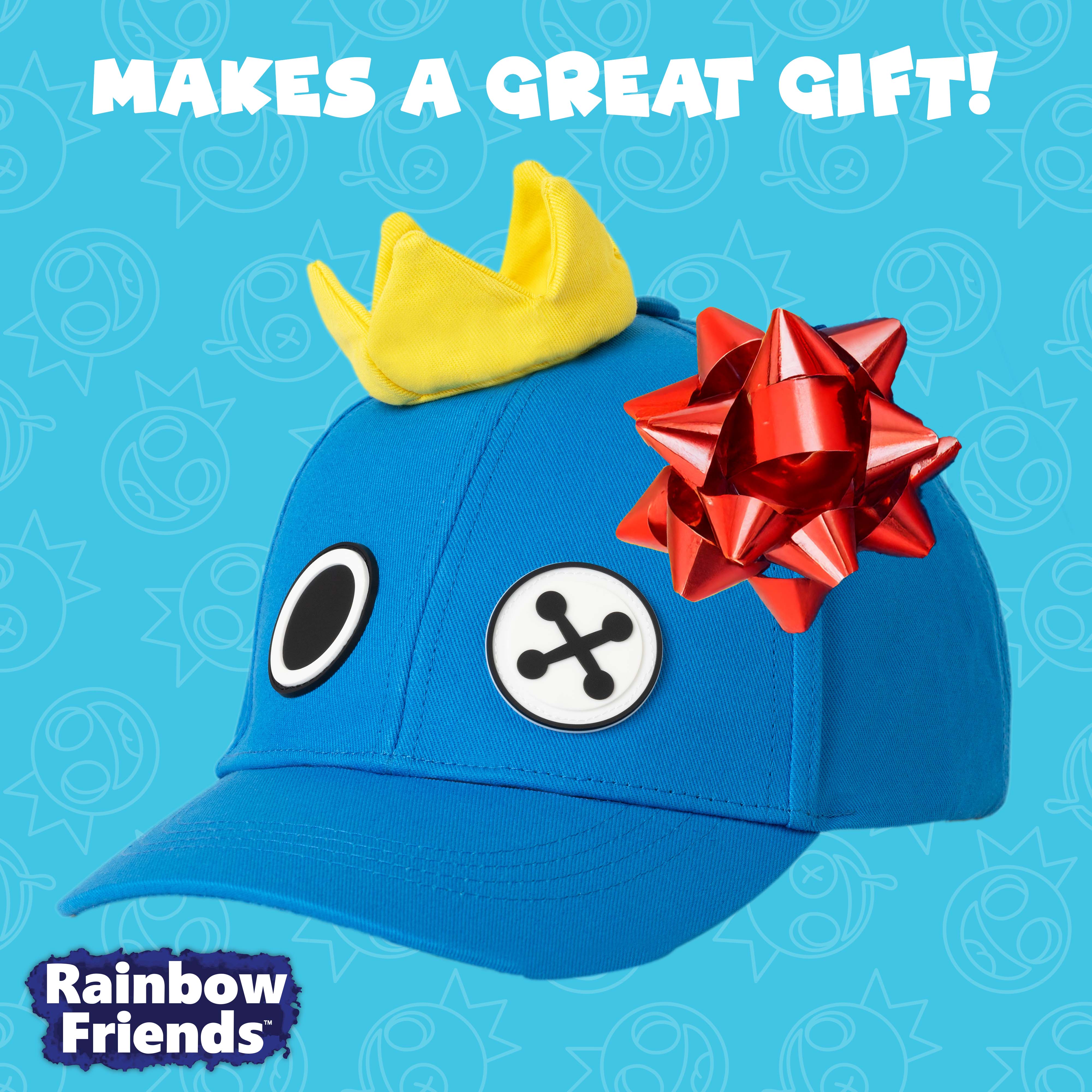 RAINBOW FRIENDS - Blue Crown 3D Brimmed Cap (Adjustable Unisex) - Image 5