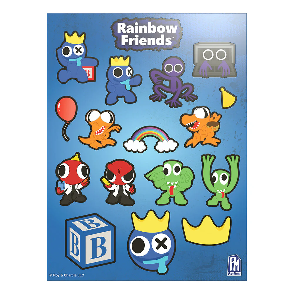RAINBOW FRIENDS - Blue Ultimate Head Bundle (Piggy Bank Case w/ 8 Items, Series 1) [Online Exclusive] - Image 8