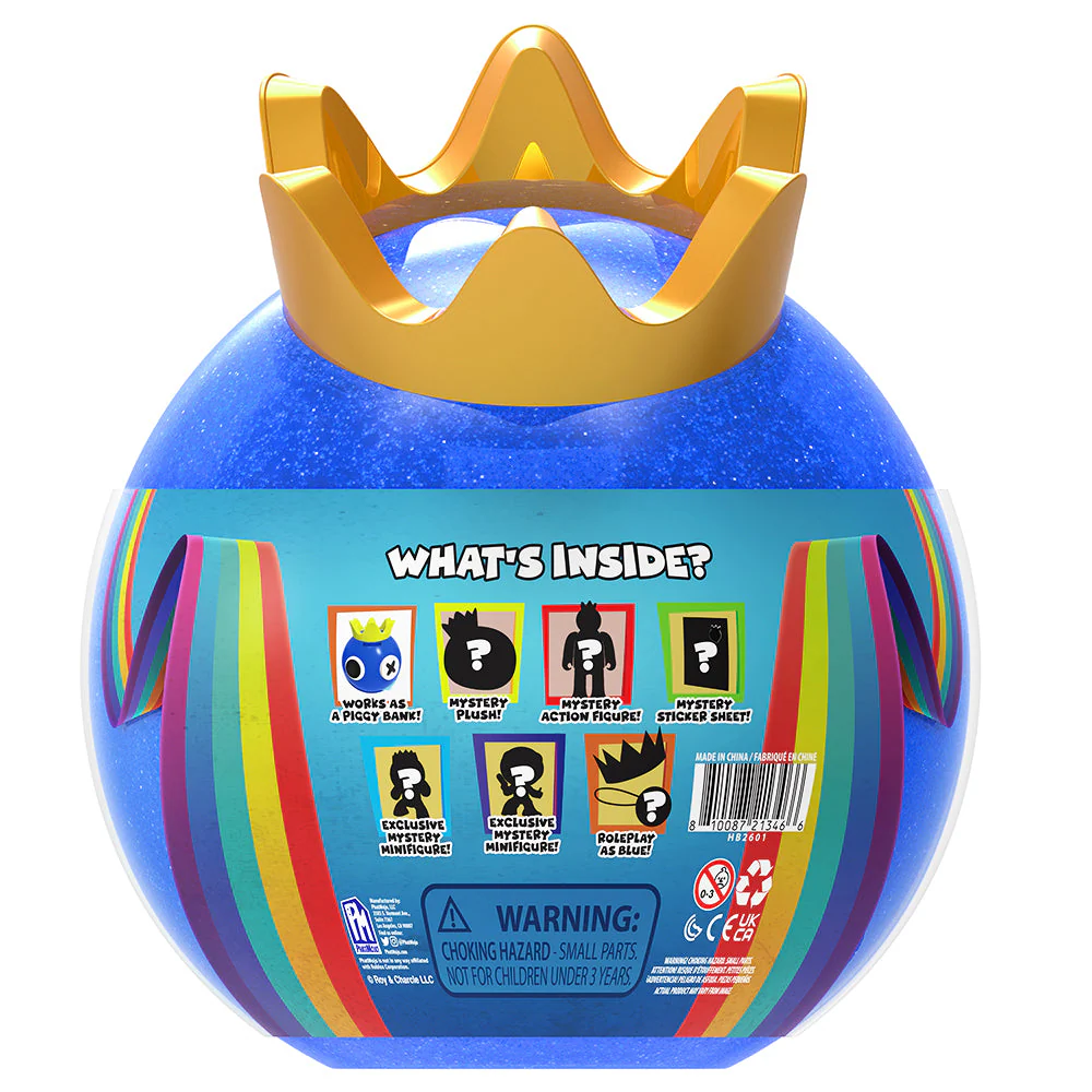 RAINBOW FRIENDS - Blue Ultimate Head Bundle (Piggy Bank Case w/ 8 Items, Series 1) [Online Exclusive] - Image 9