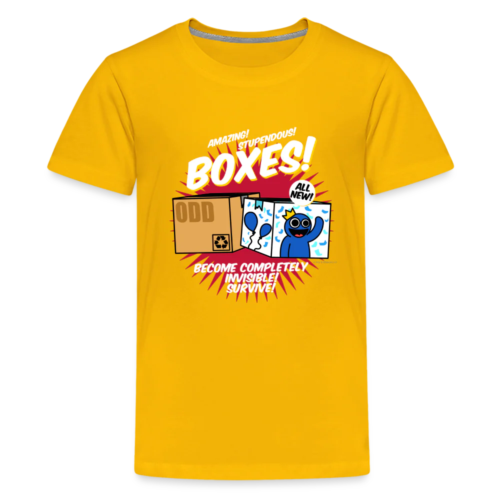 RAINBOW FRIENDS - Boxes! T-Shirt (Youth) - Image 8