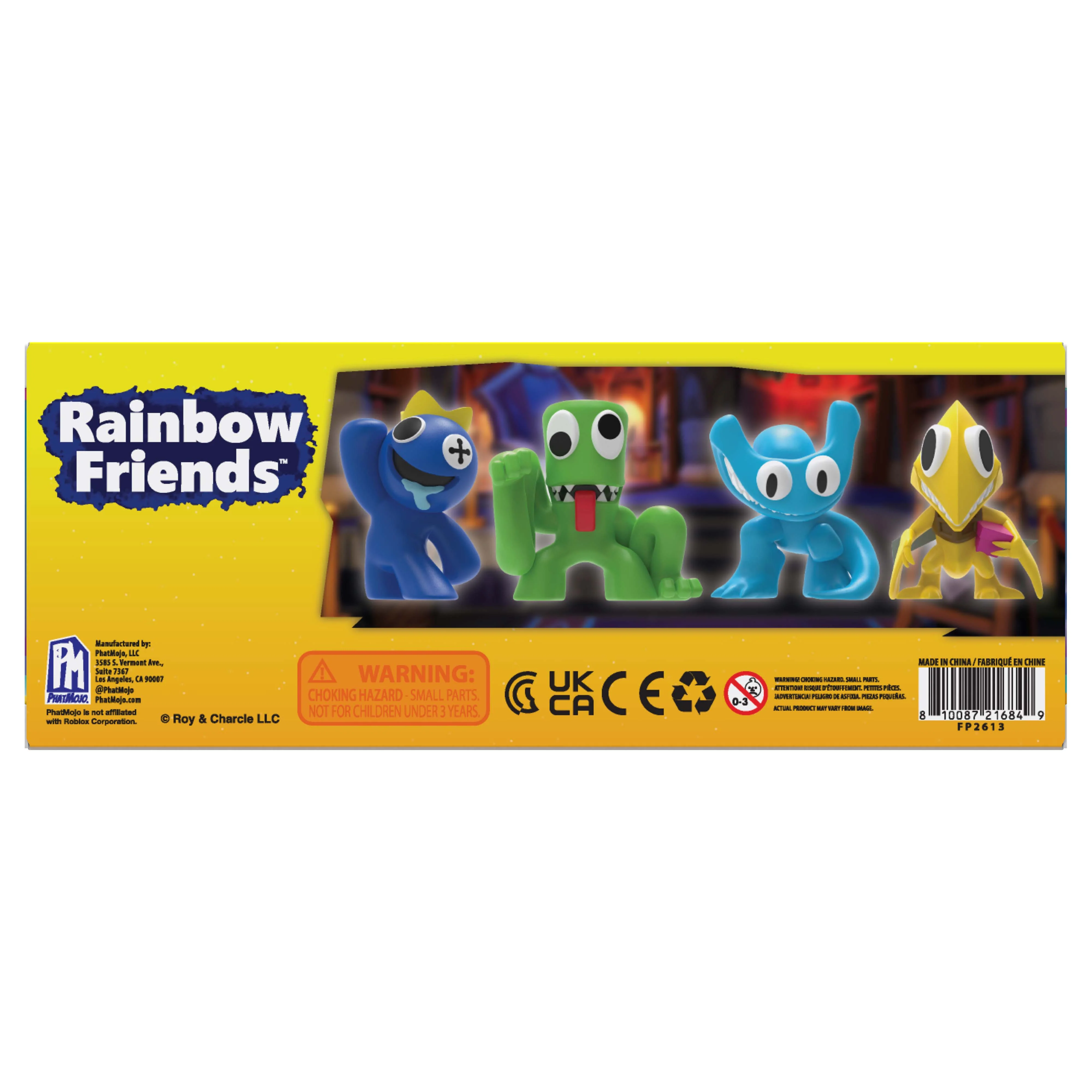 RAINBOW FRIENDS - Collectible Minifigure 4-Pack (2.5" Tall, Series 2) - Image 7