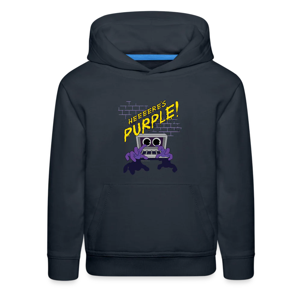 RAINBOW FRIENDS - Here's Purple! Hoodie (Youth) - Image 8