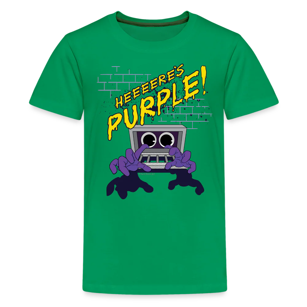 RAINBOW FRIENDS - Here's Purple! T-Shirt (Youth) - Image 3