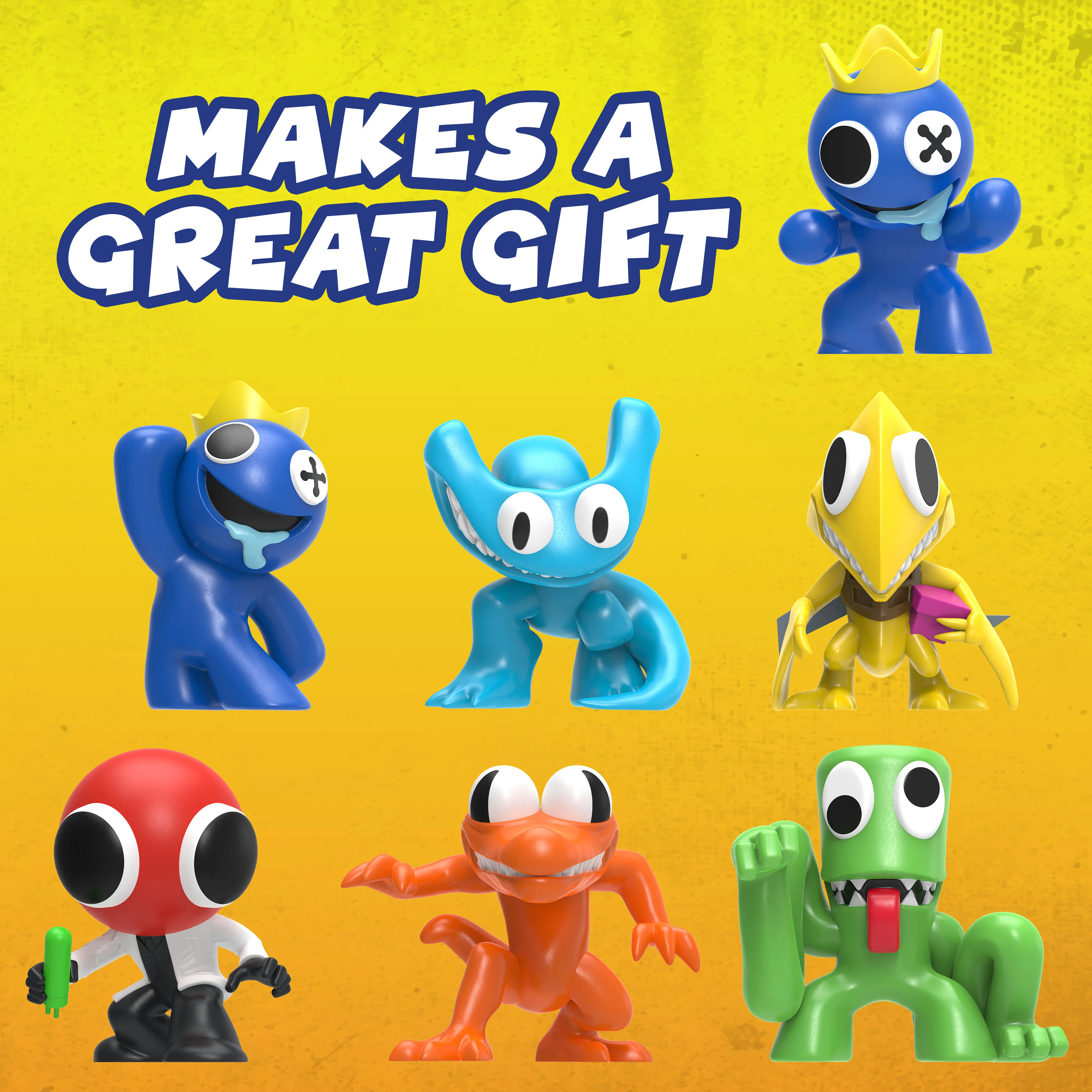 RAINBOW FRIENDS - Minifigure 10-Pack Collector Set (10 Collectible Figures, Series 2) - Image 5