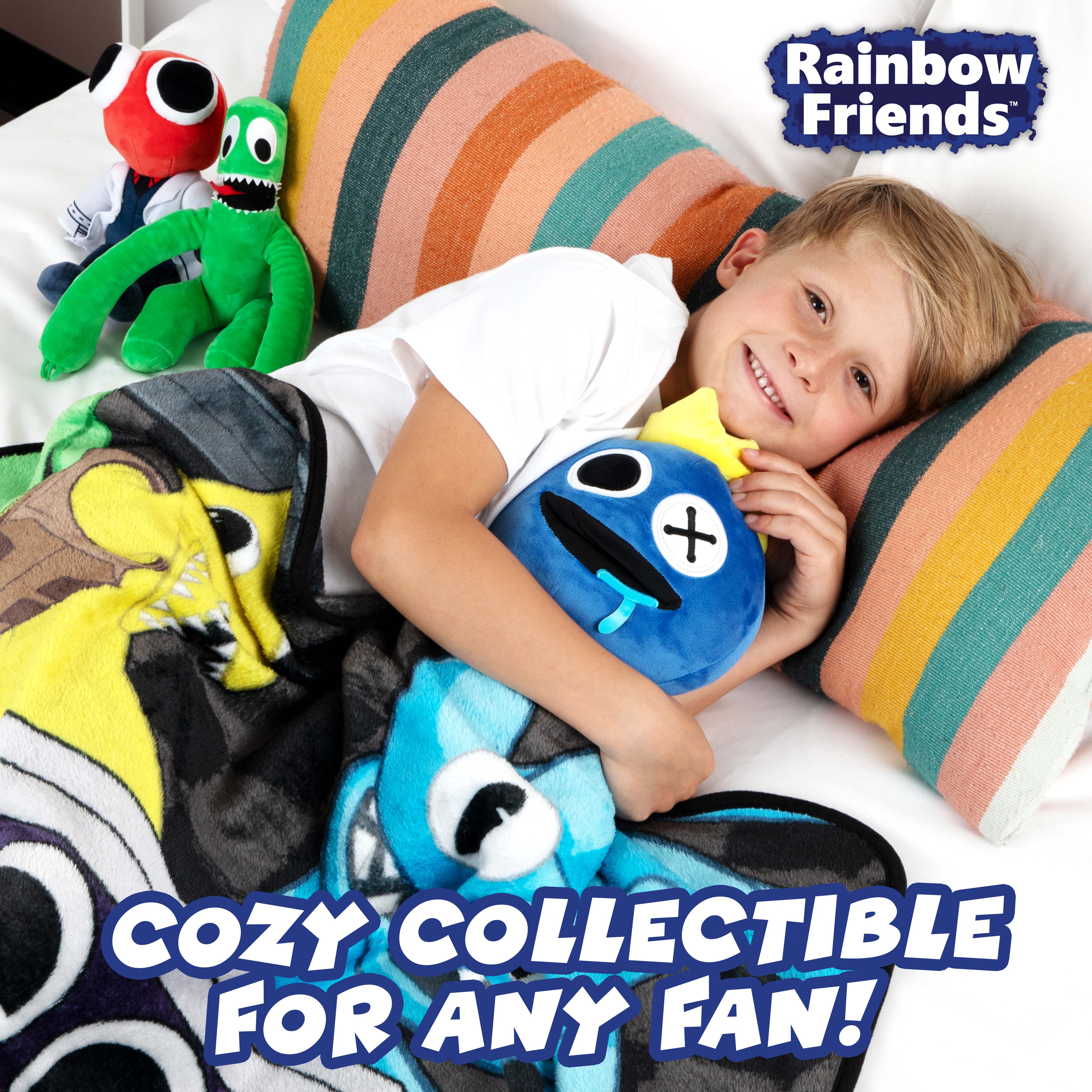 RAINBOW FRIENDS - Monsters Fleece Blanket (50 x 60") - Image 5