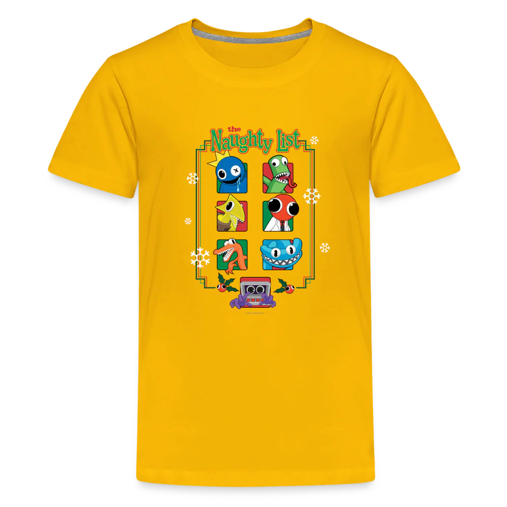 RAINBOW FRIENDS - Naughty List T-Shirt (Youth) - Image 6