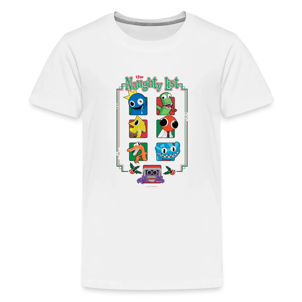 RAINBOW FRIENDS - Naughty List T-Shirt (Youth) - Image 7