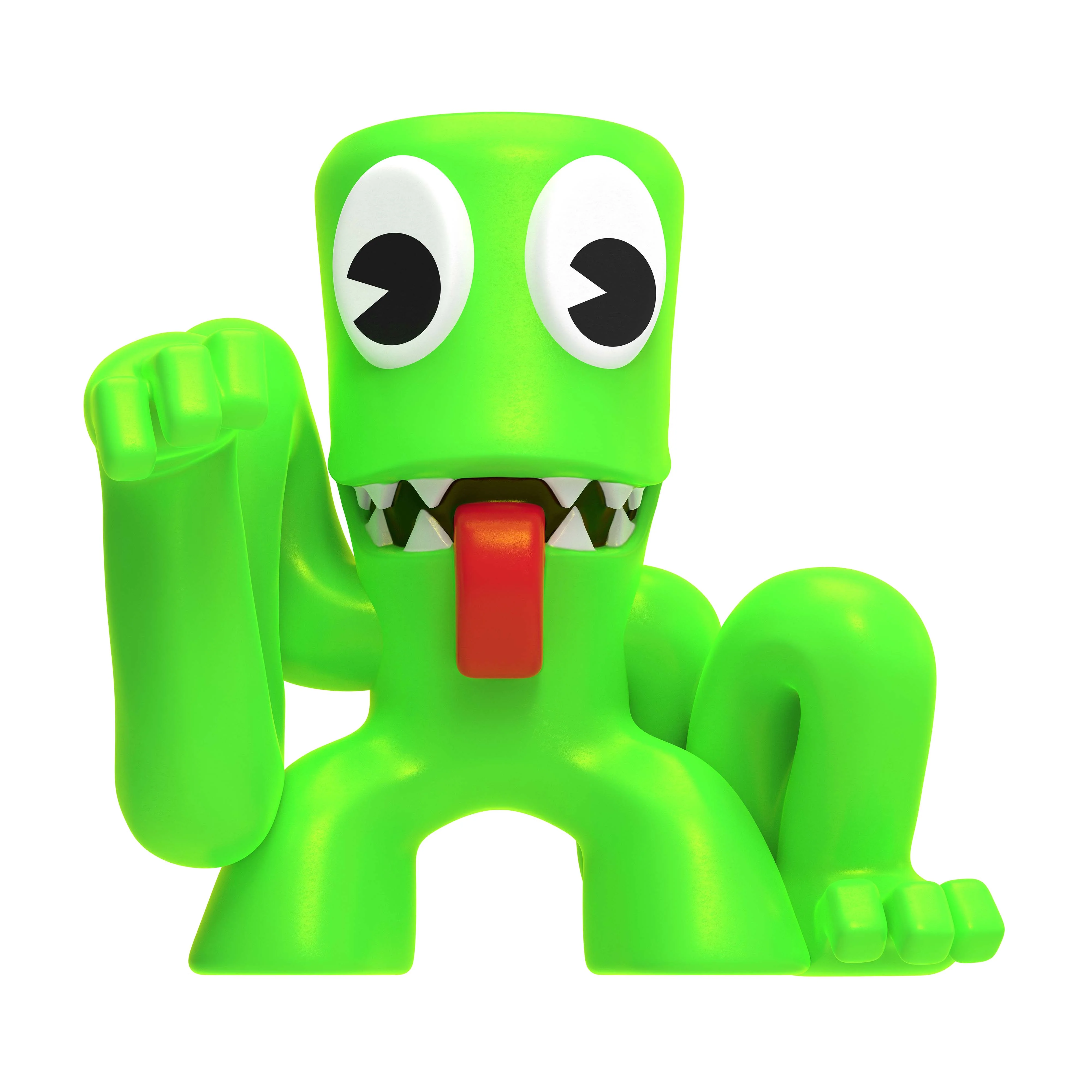 RAINBOW FRIENDS - Neon Minifigure 4-Pack (2.5" Tall, Series 2) - Image 5