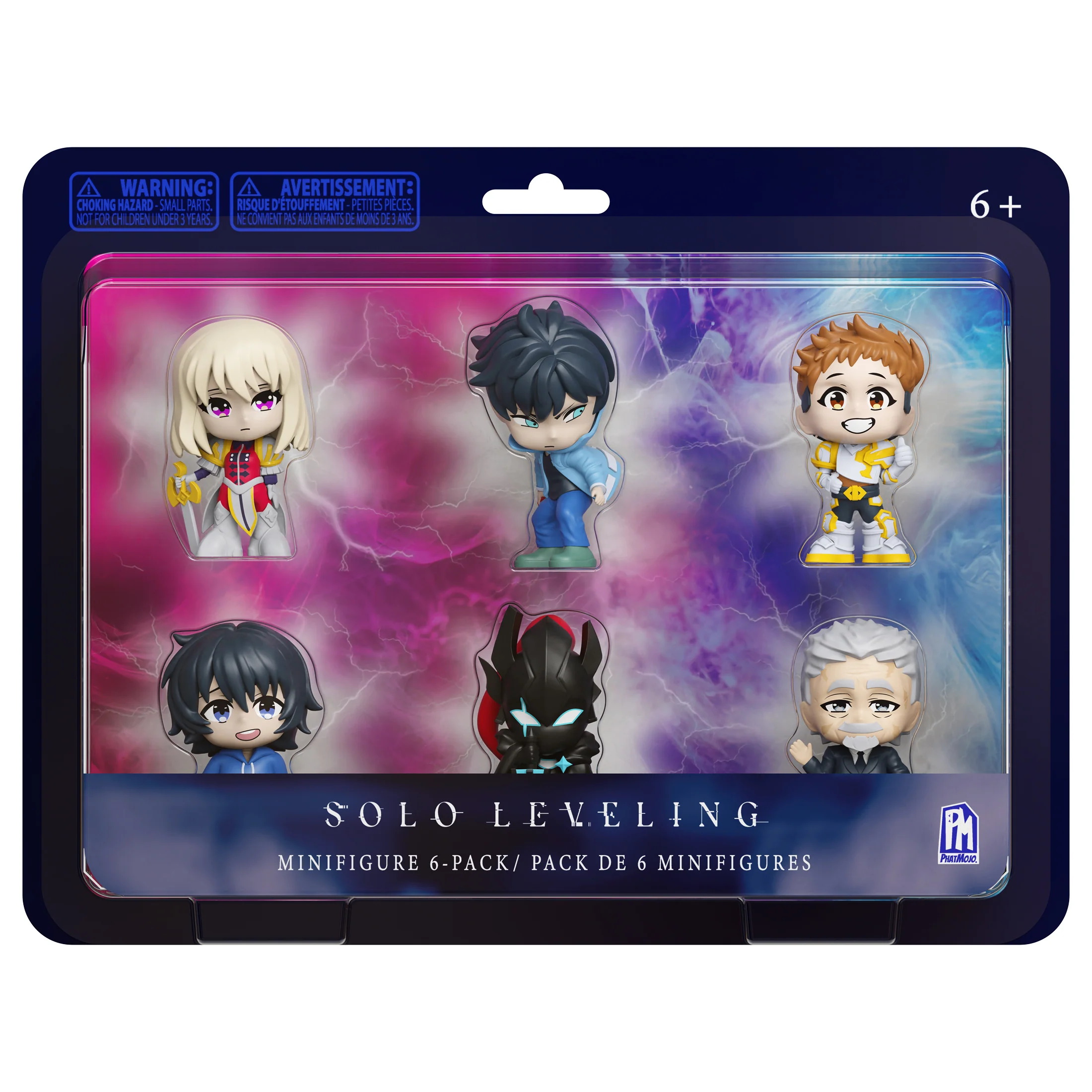 Solo Leveling — Minifigures — 6-Pack Collector Set — Series 1 — Officially Licensed Collectible Anime Figures by PhatMojo