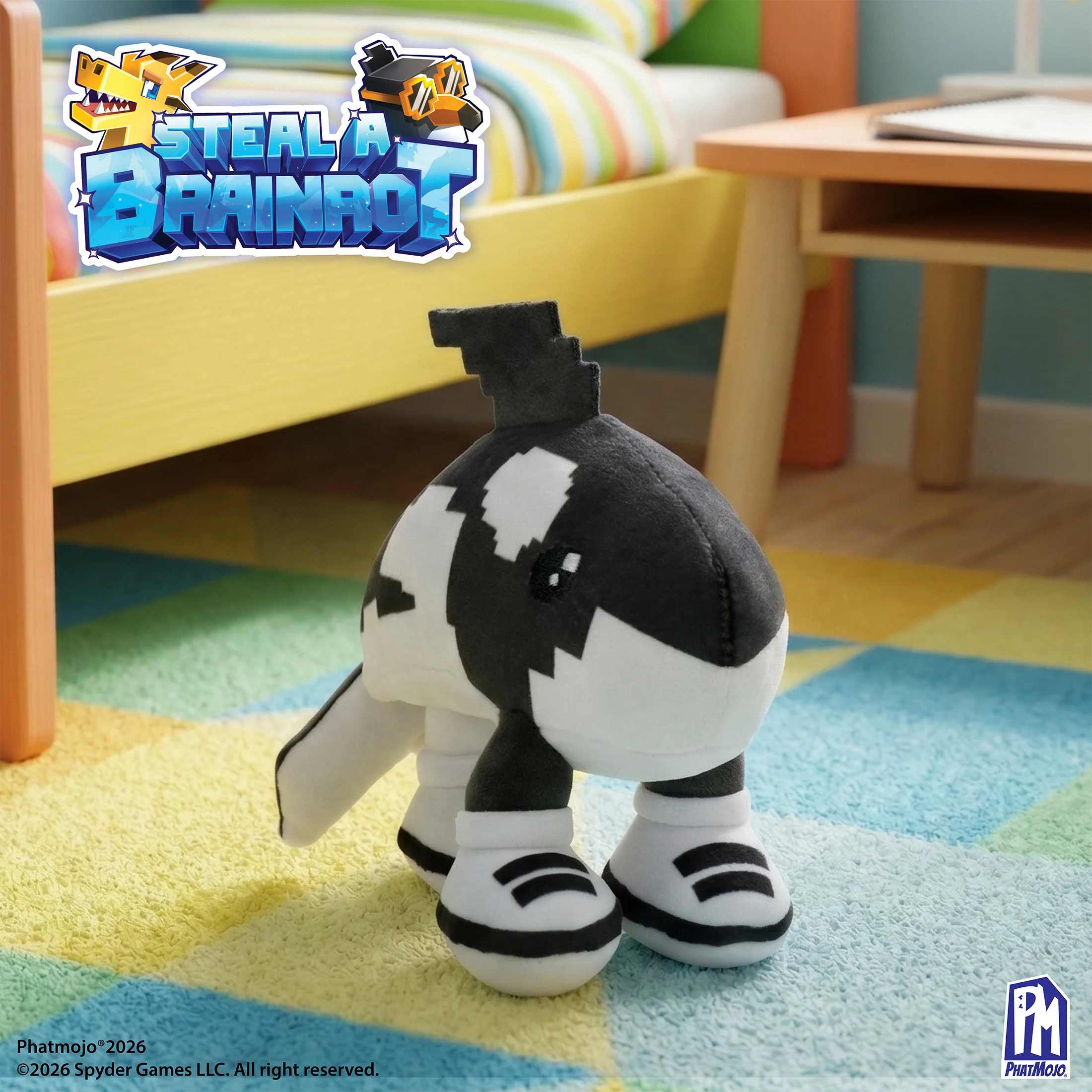 Steal A Brainrot - Mystery Collectible Plush 2 Pack - Series 1 - Includes DLC Codes Redeemable on Roblox - Officially Licensed Plush by PhatMojo - Image 5